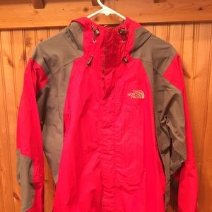 North Face rain jacket